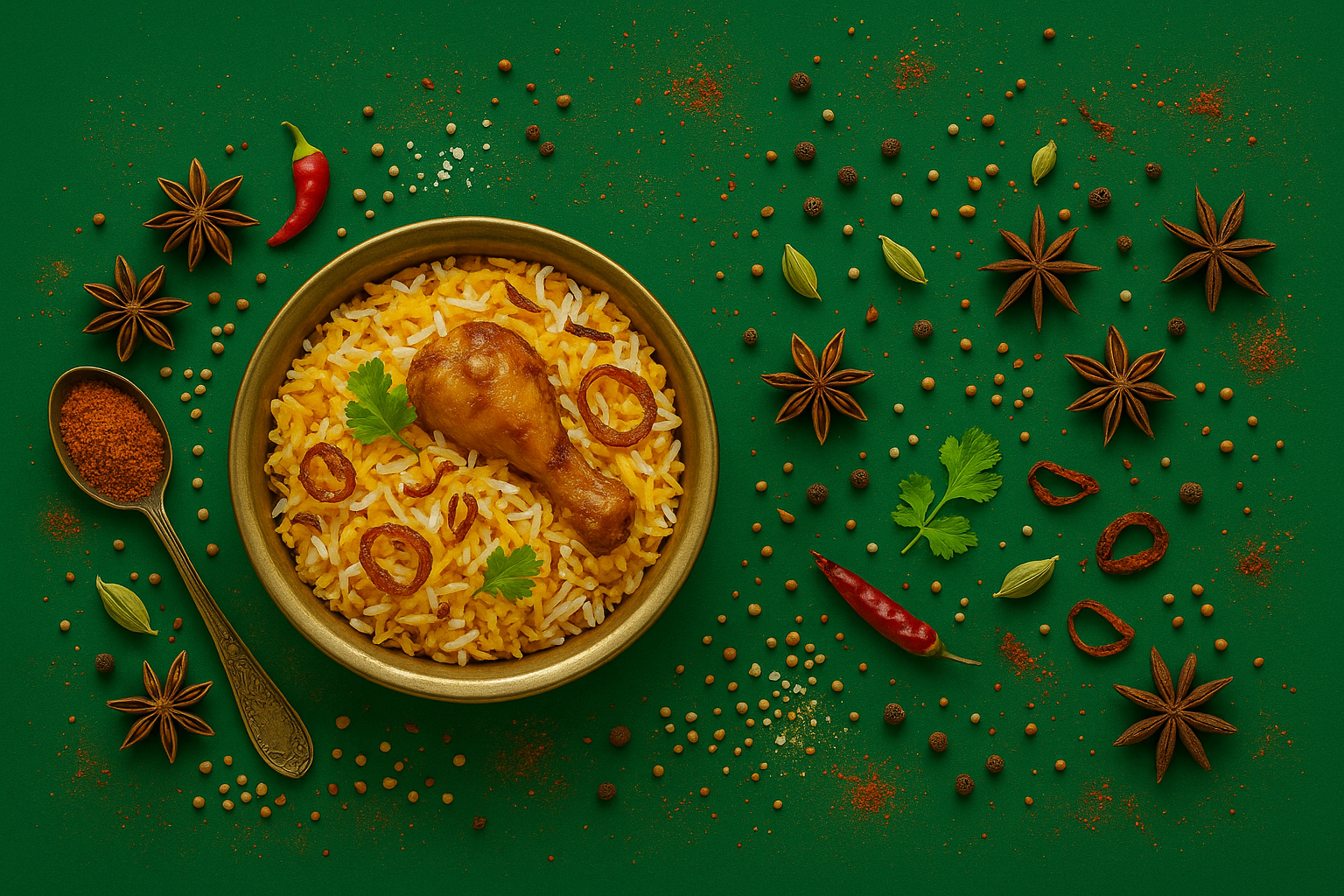 Biryani and Masalas